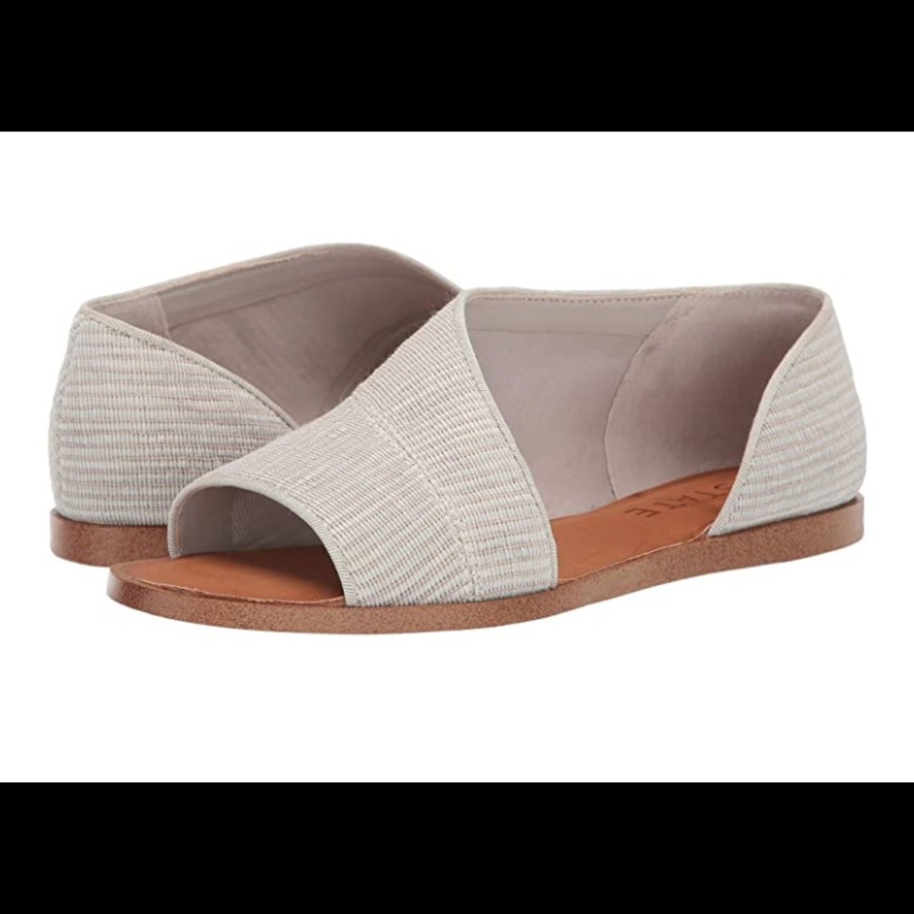 1.STATE® Celvin Canvas Asymmetrical sz 7.5 sandal